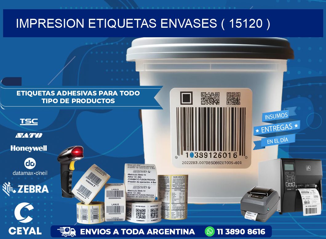 impresion etiquetas envases ( 15120 )