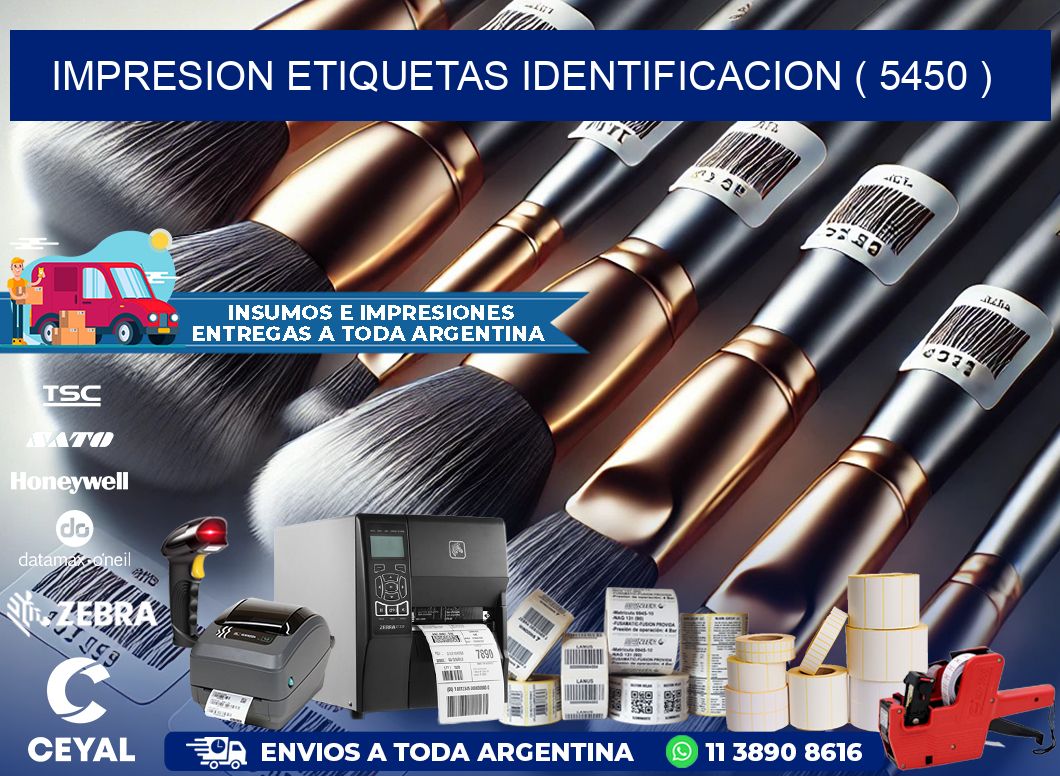 impresion etiquetas identificacion ( 5450 )