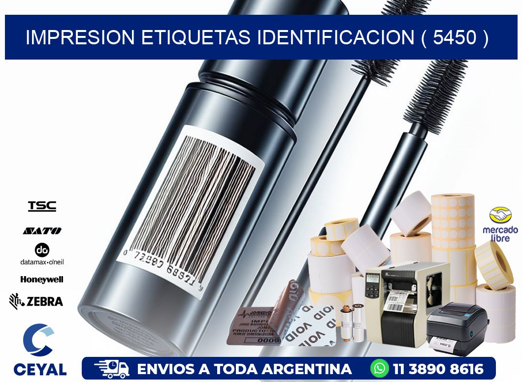 impresion etiquetas identificacion ( 5450 )