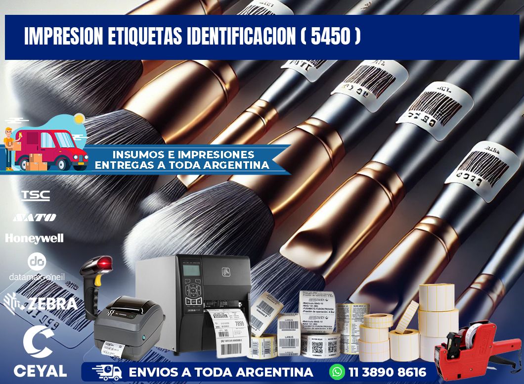 impresion etiquetas identificacion ( 5450 )