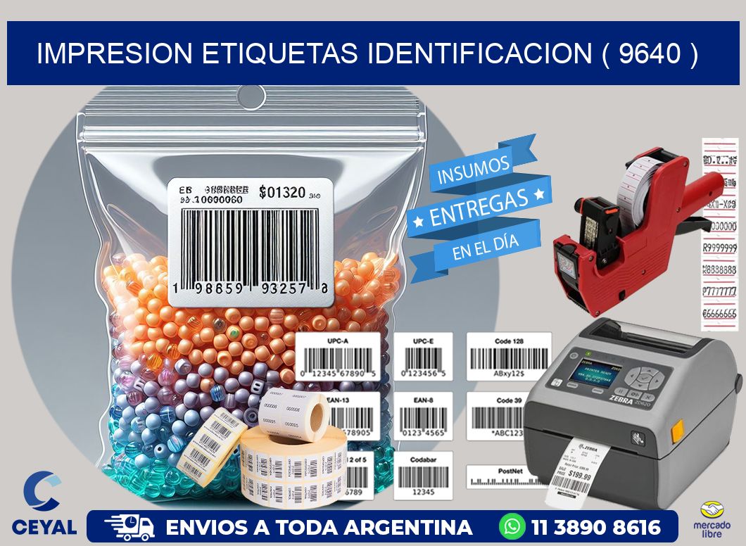 impresion etiquetas identificacion ( 9640 )