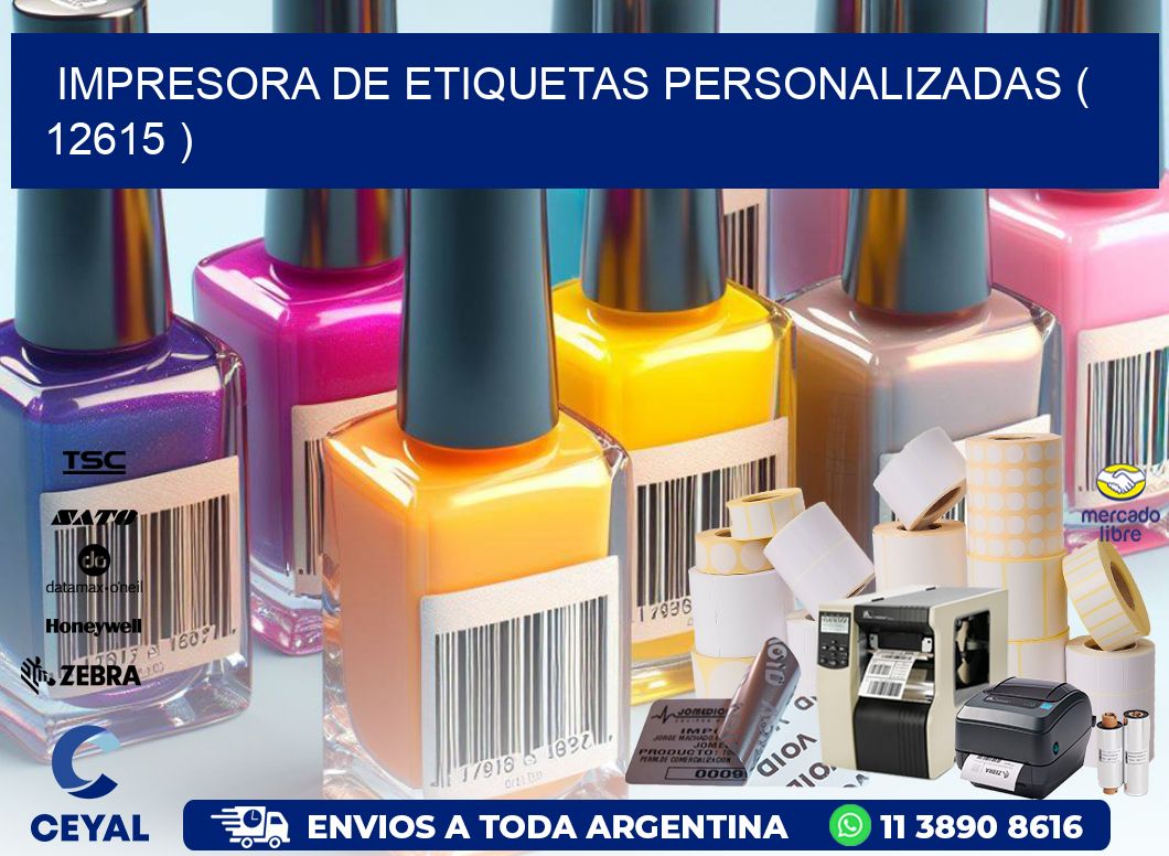 impresora de etiquetas personalizadas ( 12615 )