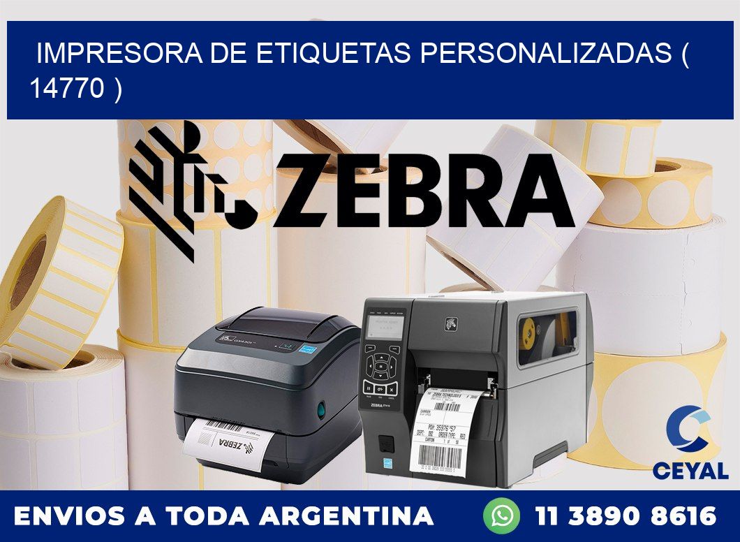 impresora de etiquetas personalizadas ( 14770 )