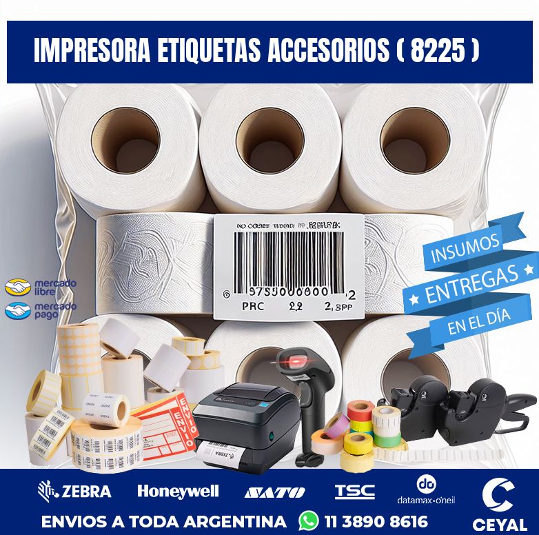 impresora etiquetas accesorios ( 8225 )