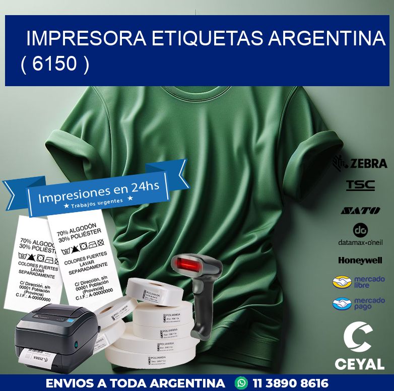 impresora etiquetas argentina ( 6150 )
