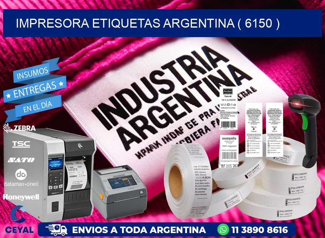 impresora etiquetas argentina ( 6150 )