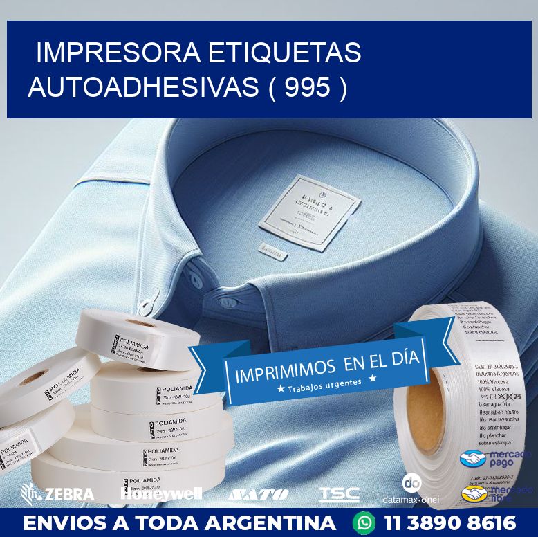 impresora etiquetas autoadhesivas ( 995 )