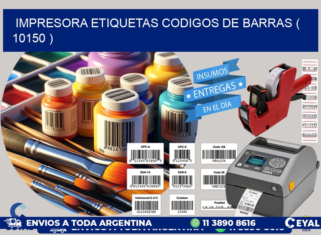 impresora etiquetas codigos de barras ( 10150 )