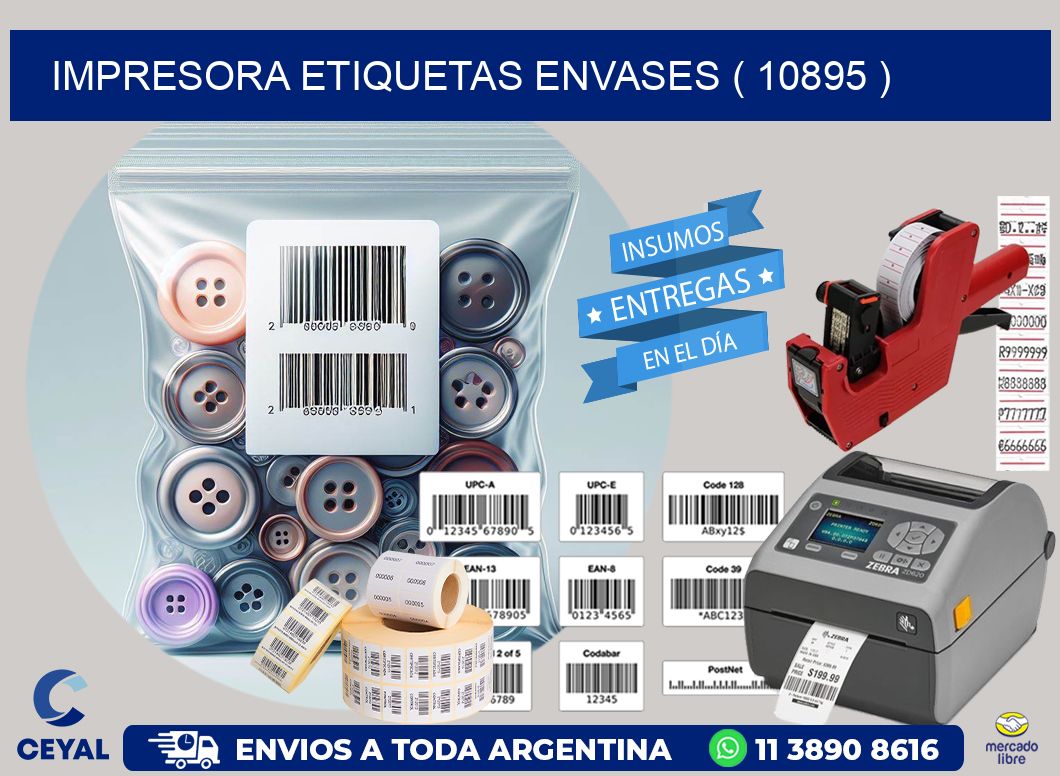 impresora etiquetas envases ( 10895 )