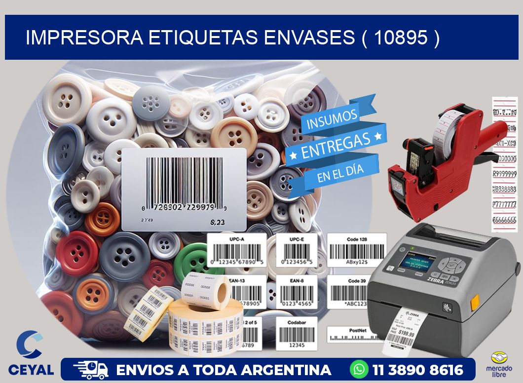 impresora etiquetas envases ( 10895 )