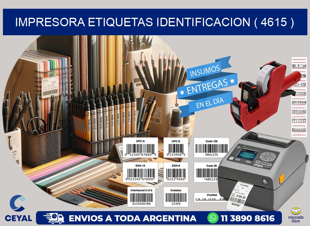 impresora etiquetas identificacion ( 4615 )