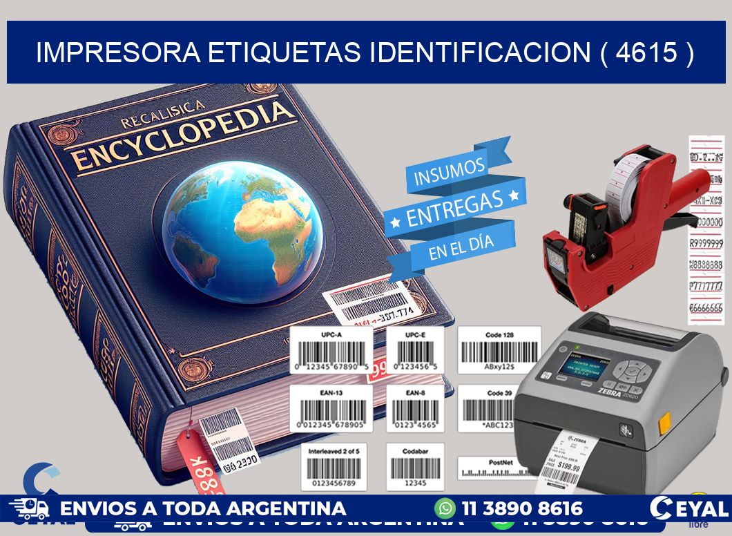 impresora etiquetas identificacion ( 4615 )
