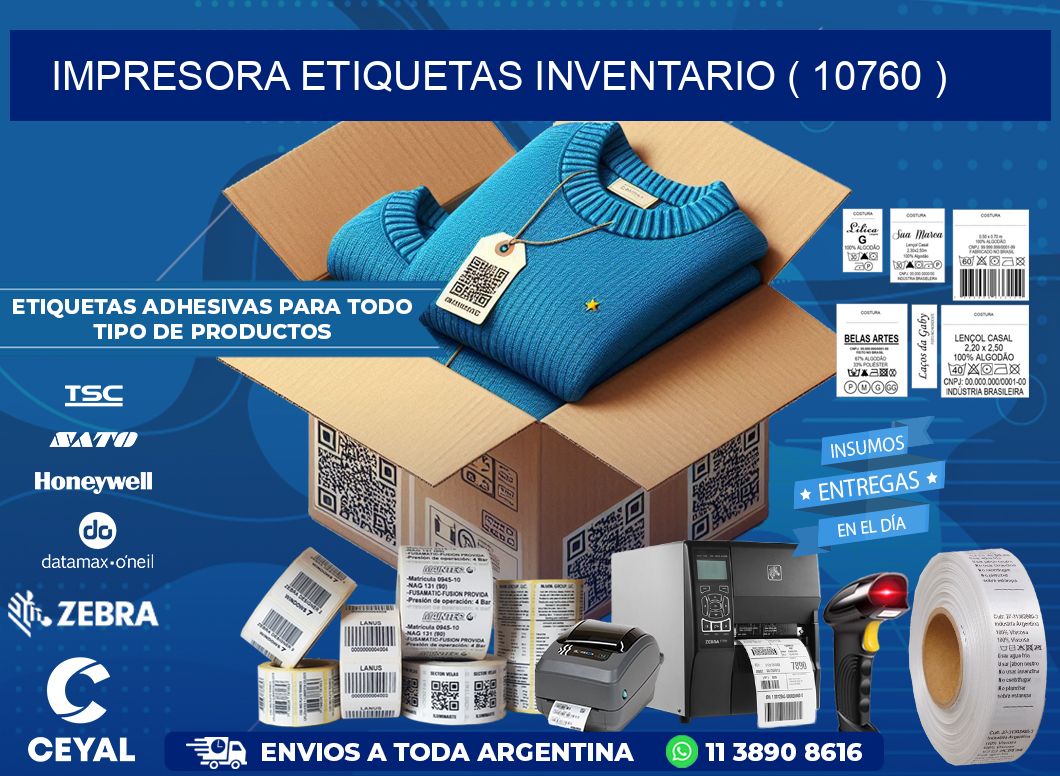impresora etiquetas inventario ( 10760 )