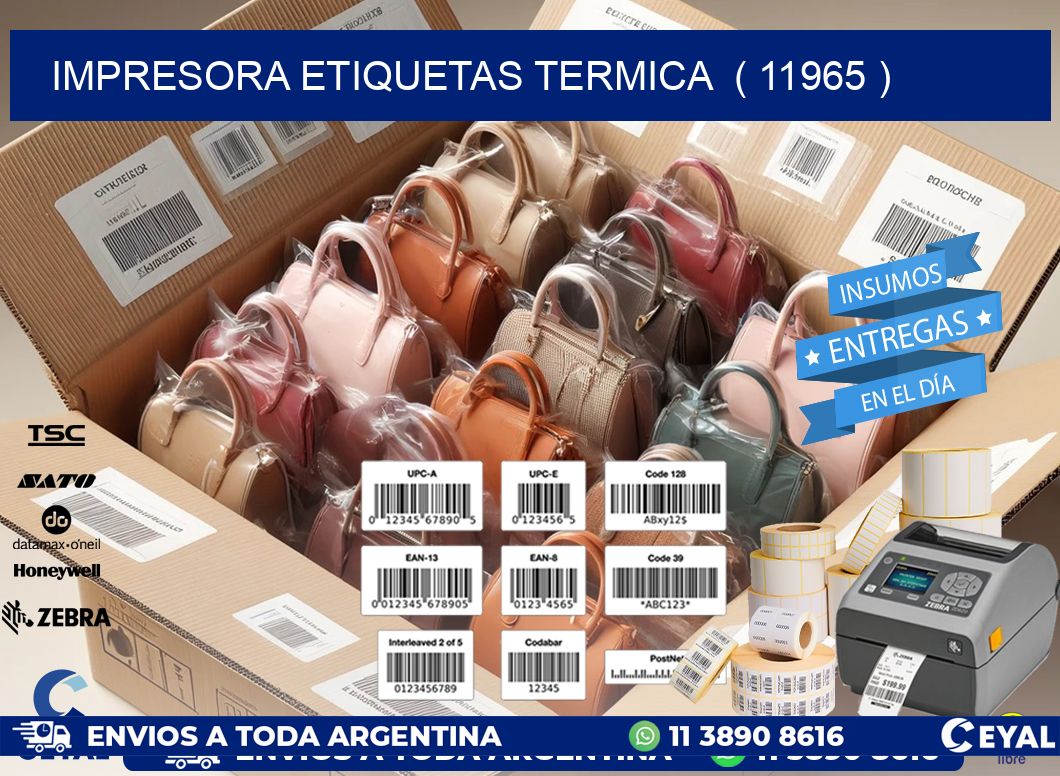 impresora etiquetas termica  ( 11965 )
