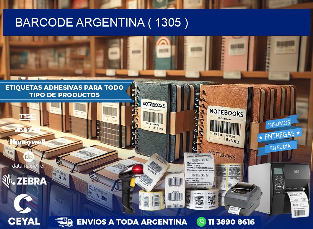 BARCODE ARGENTINA ( 1305 )