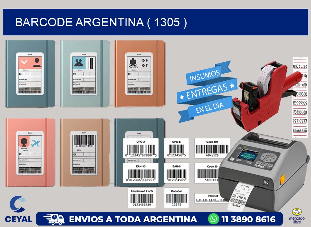 BARCODE ARGENTINA ( 1305 )