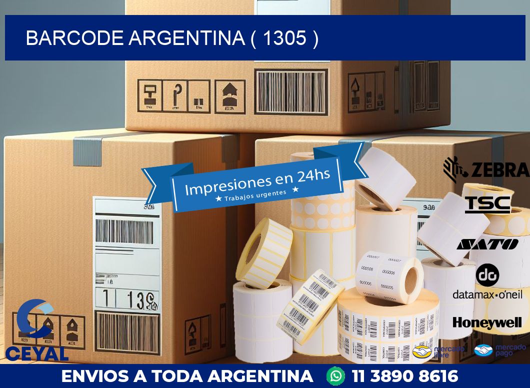 BARCODE ARGENTINA ( 1305 )