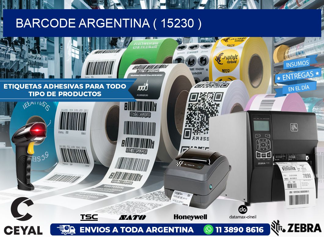 BARCODE ARGENTINA ( 15230 )