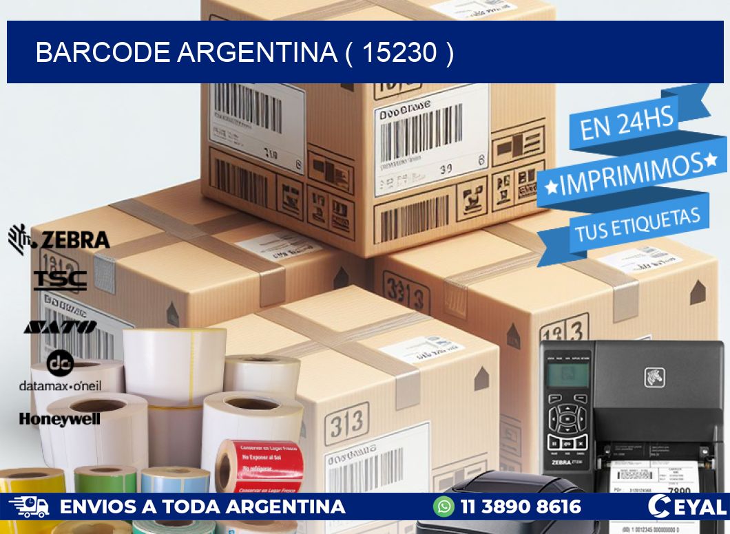 BARCODE ARGENTINA ( 15230 )