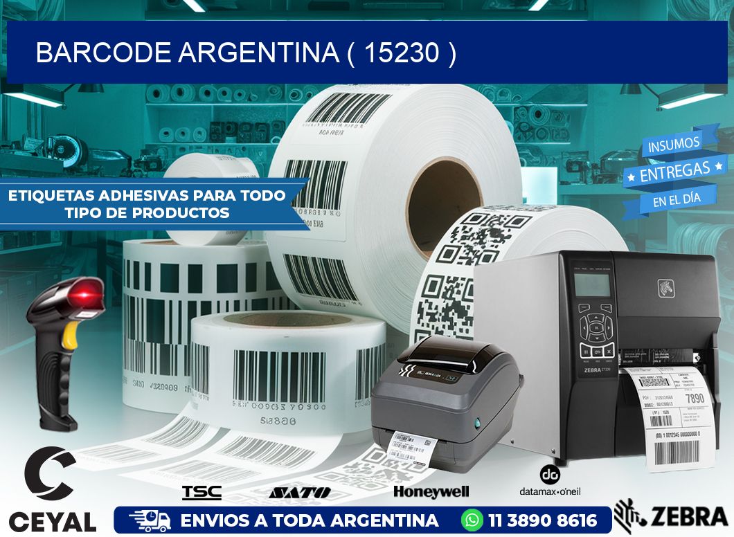 BARCODE ARGENTINA ( 15230 )