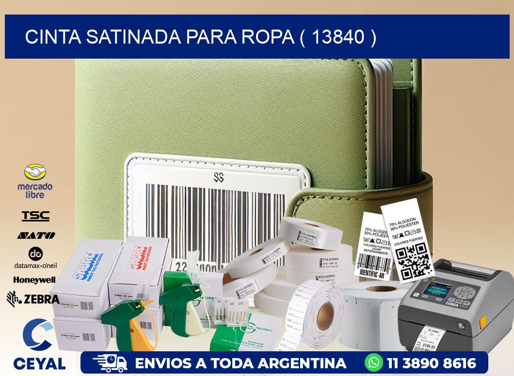 CINTA SATINADA PARA ROPA ( 13840 )