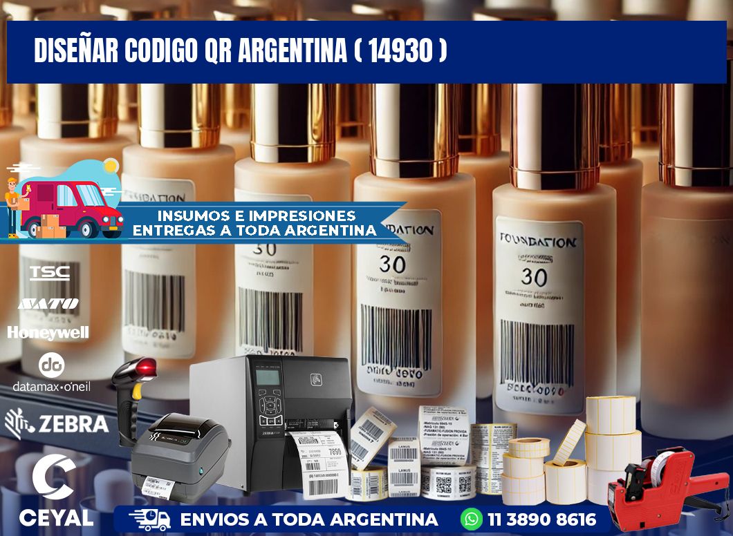 DISEÑAR CODIGO QR ARGENTINA ( 14930 )