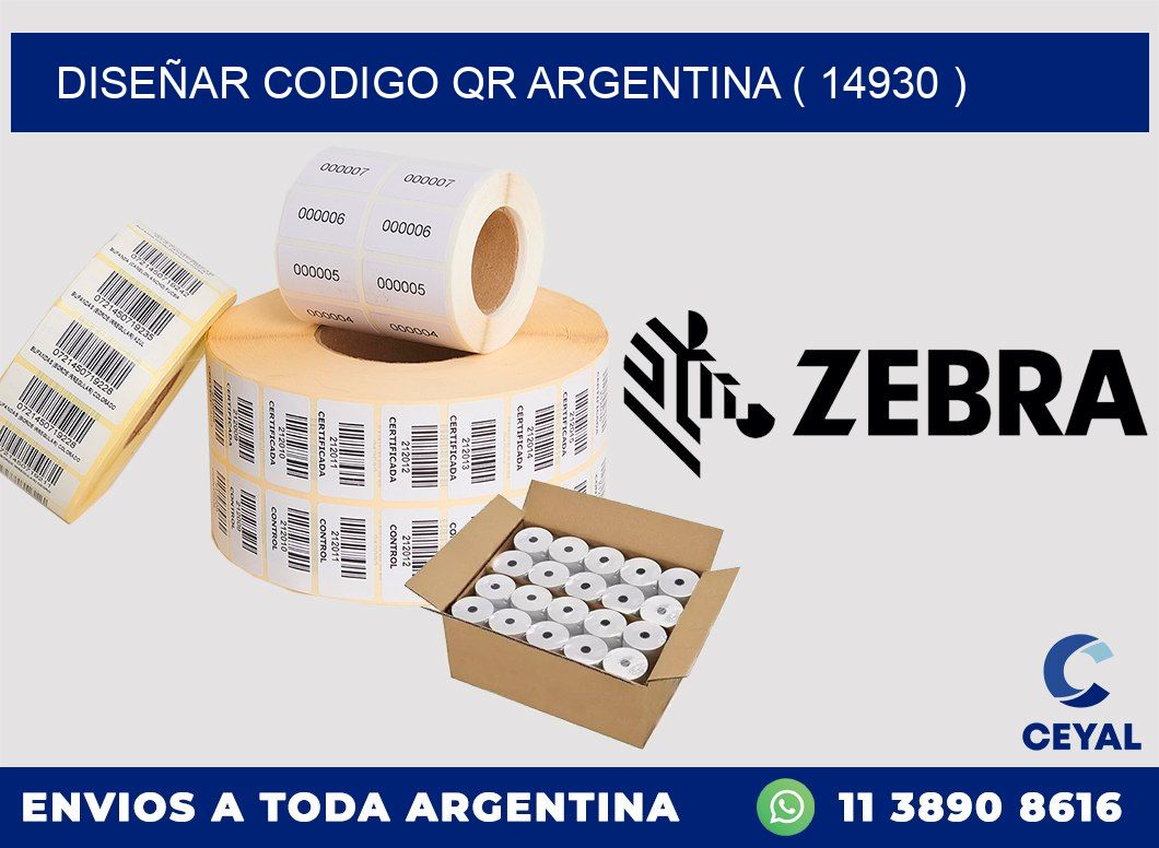 DISEÑAR CODIGO QR ARGENTINA ( 14930 )