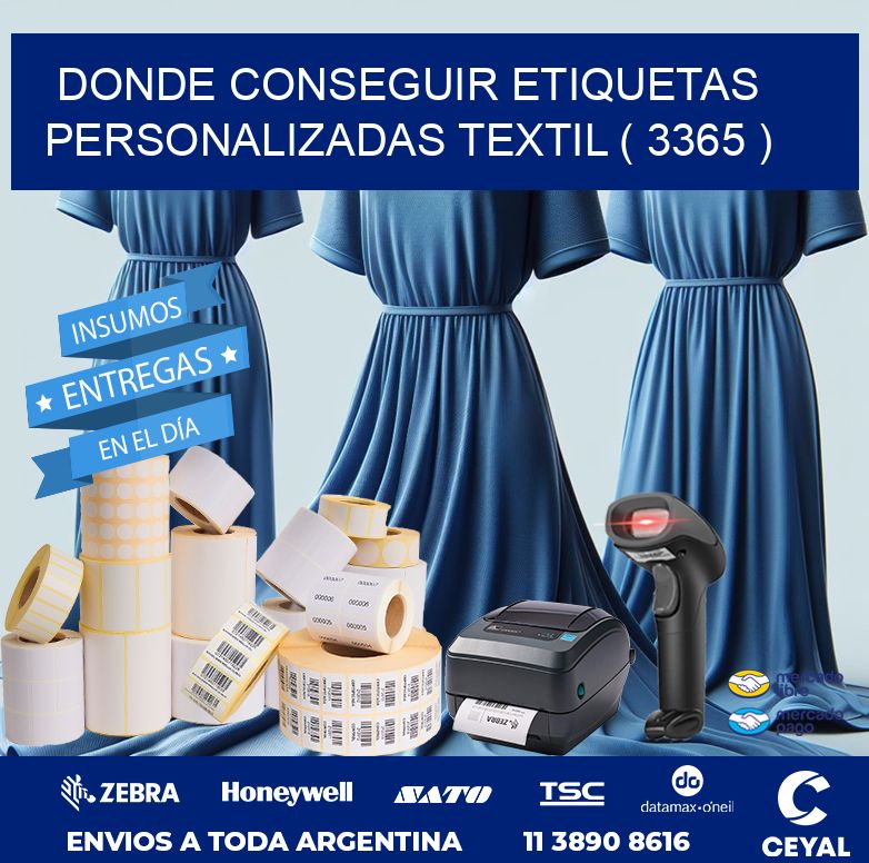 DONDE CONSEGUIR ETIQUETAS PERSONALIZADAS TEXTIL ( 3365 )