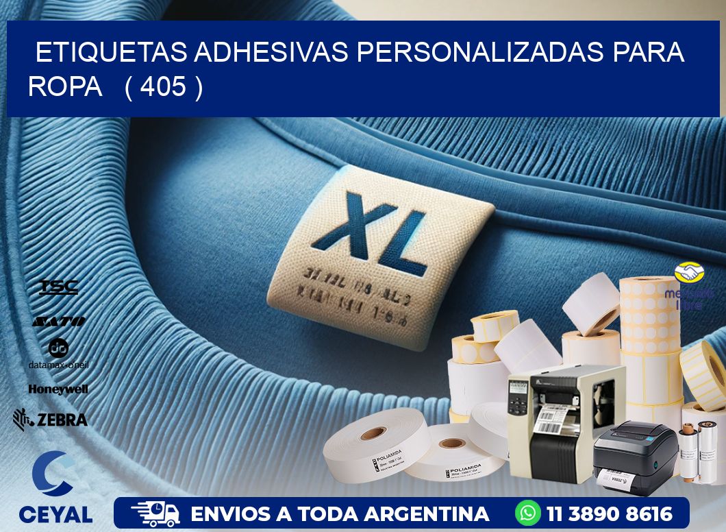 ETIQUETAS ADHESIVAS PERSONALIZADAS PARA ROPA   ( 405 )
