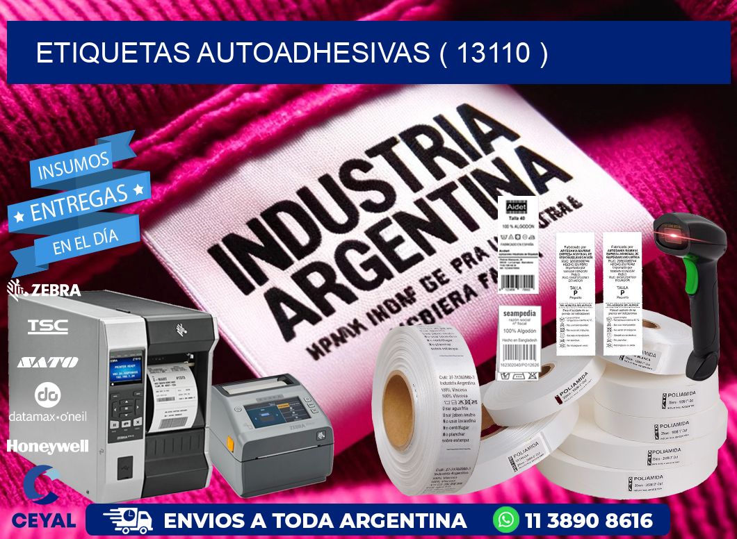 ETIQUETAS AUTOADHESIVAS ( 13110 )