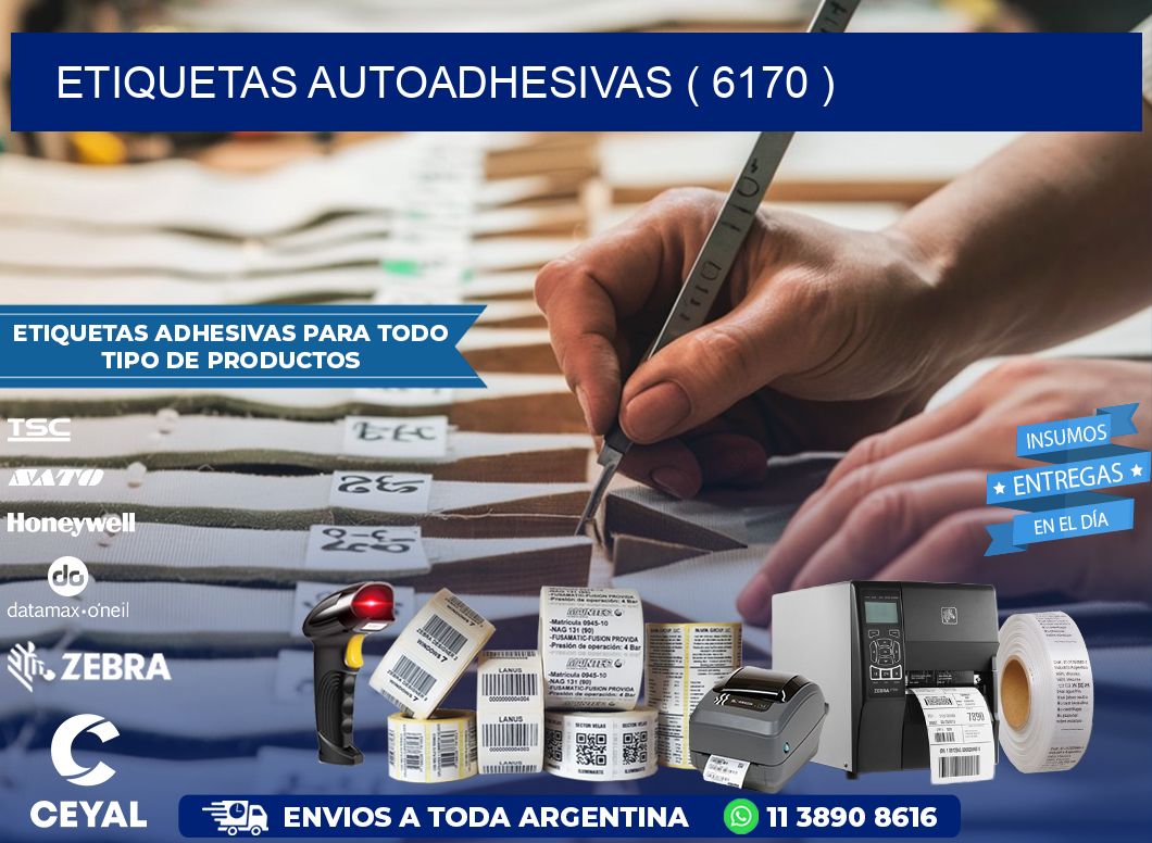 ETIQUETAS AUTOADHESIVAS ( 6170 )