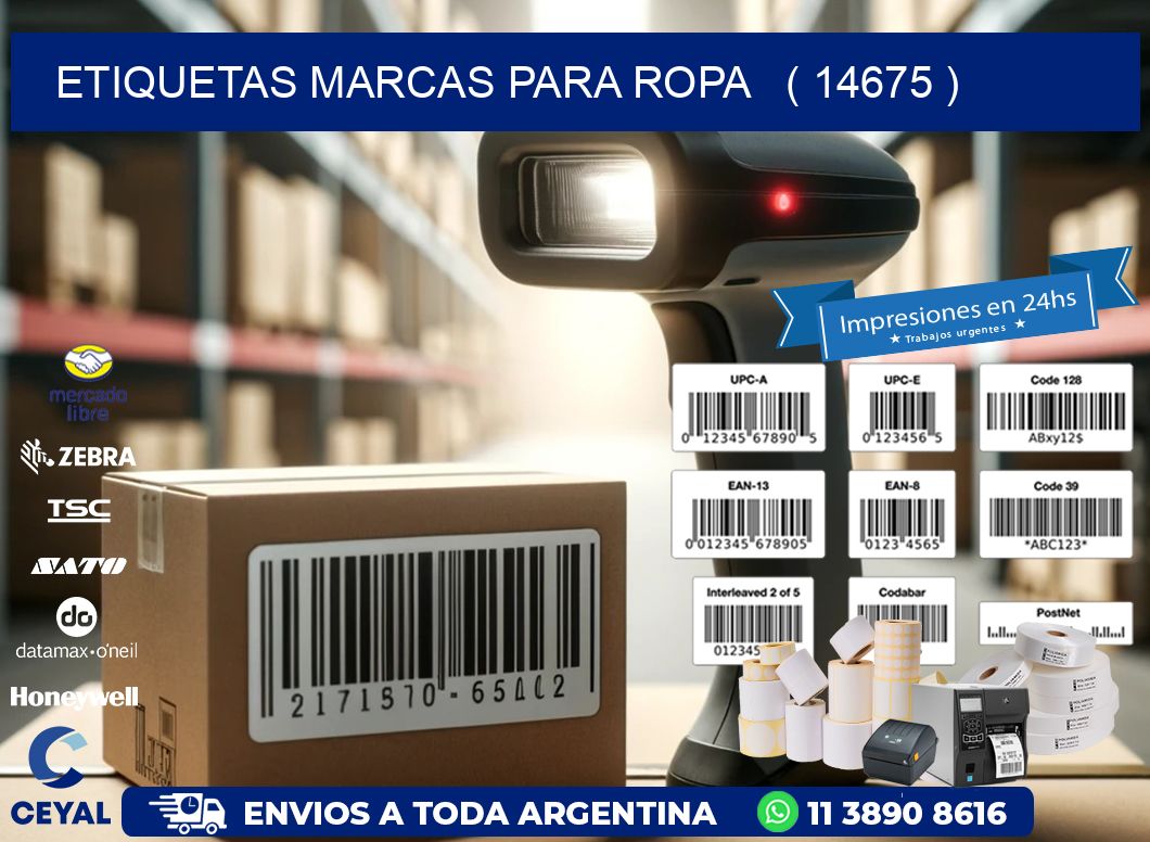 ETIQUETAS MARCAS PARA ROPA   ( 14675 )