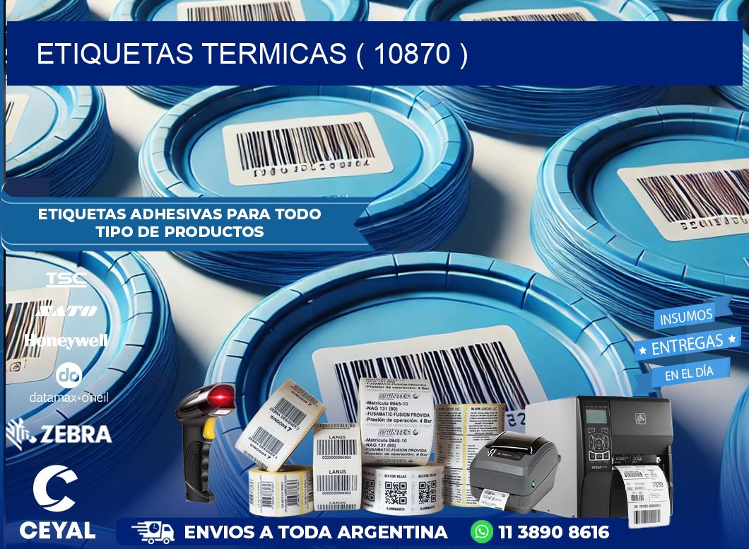 ETIQUETAS TERMICAS ( 10870 )