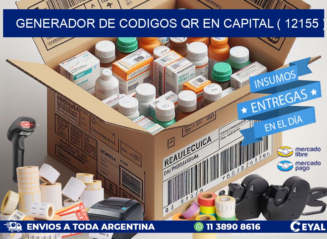 GENERADOR DE CODIGOS QR EN CAPITAL ( 12155 )