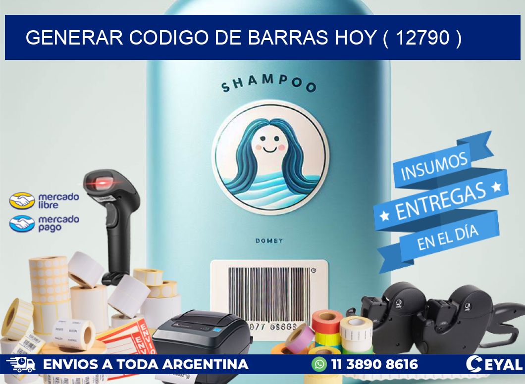 GENERAR CODIGO DE BARRAS HOY ( 12790 )