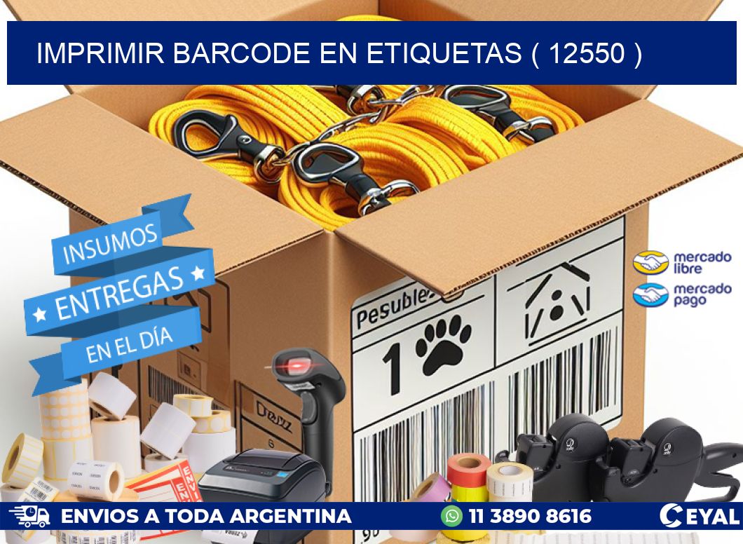 IMPRIMIR BARCODE EN ETIQUETAS ( 12550 )