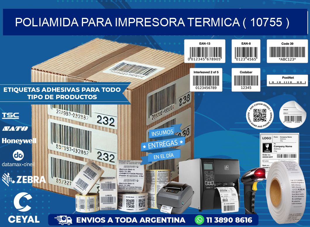 POLIAMIDA PARA IMPRESORA TERMICA ( 10755 )
