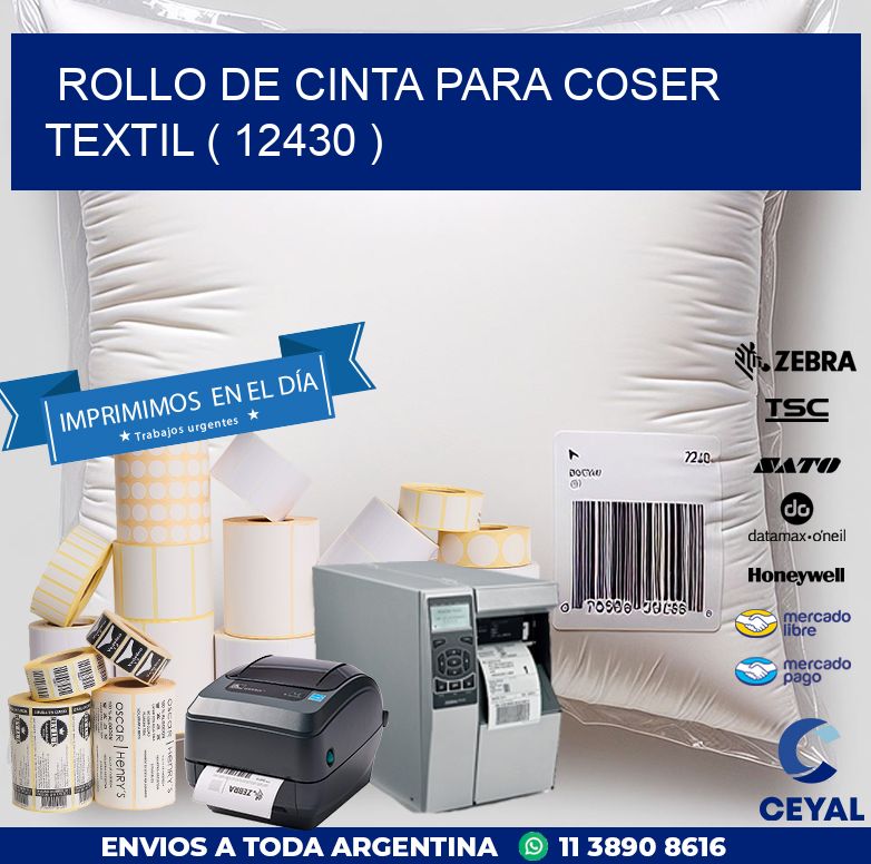 ROLLO DE CINTA PARA COSER TEXTIL ( 12430 )