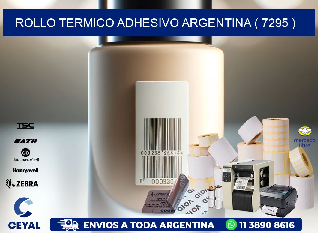 ROLLO TERMICO ADHESIVO ARGENTINA ( 7295 )