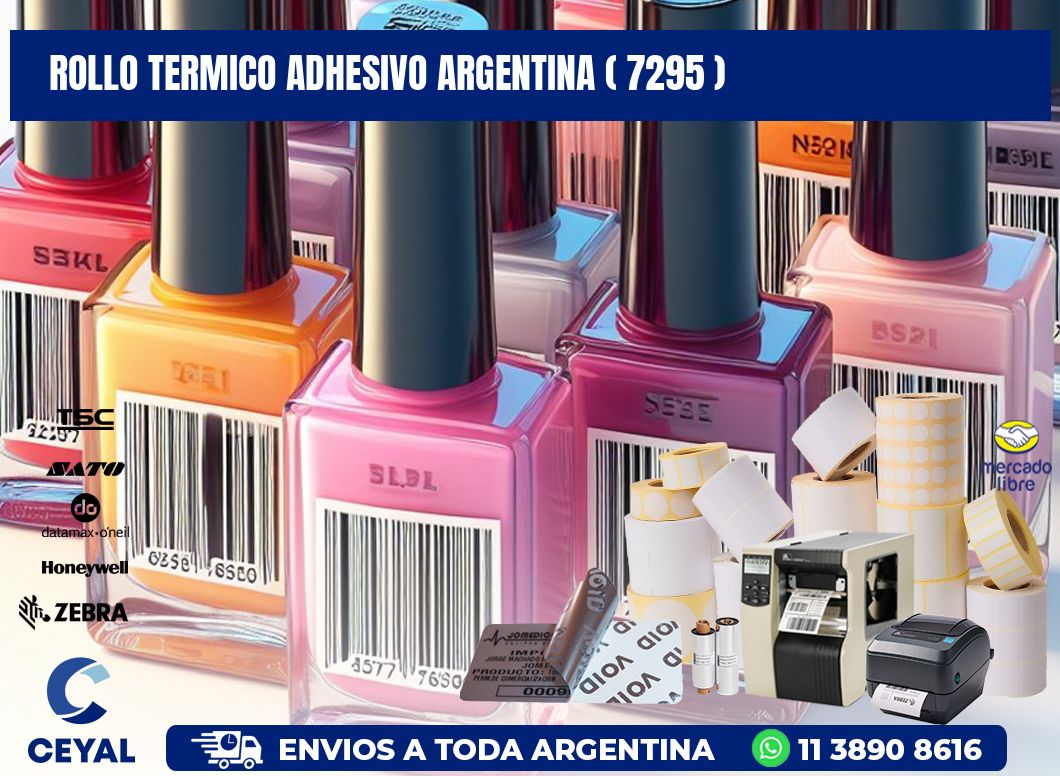 ROLLO TERMICO ADHESIVO ARGENTINA ( 7295 )
