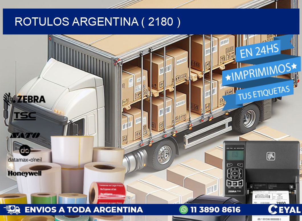 ROTULOS ARGENTINA ( 2180 )