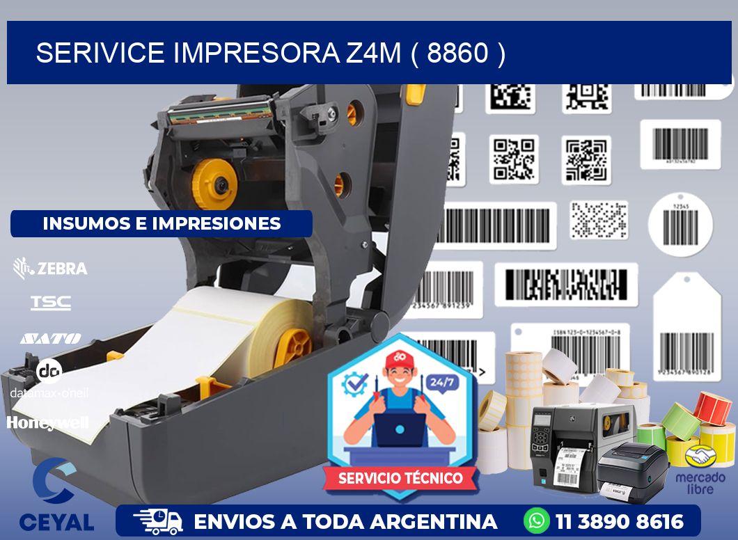 SERIVICE IMPRESORA Z4M ( 8860 )
