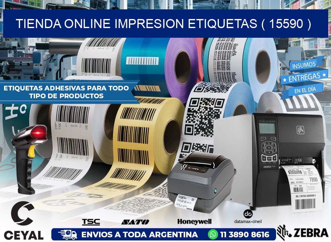 TIENDA ONLINE IMPRESION ETIQUETAS ( 15590 )