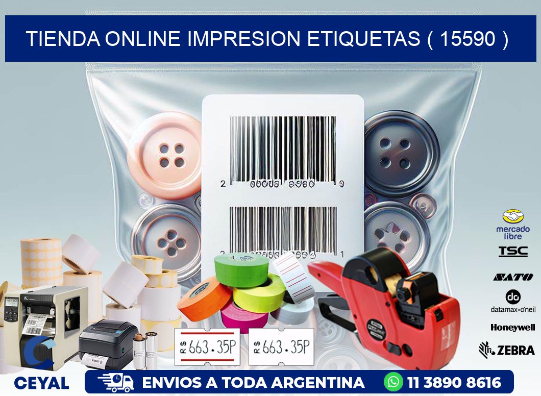 TIENDA ONLINE IMPRESION ETIQUETAS ( 15590 )