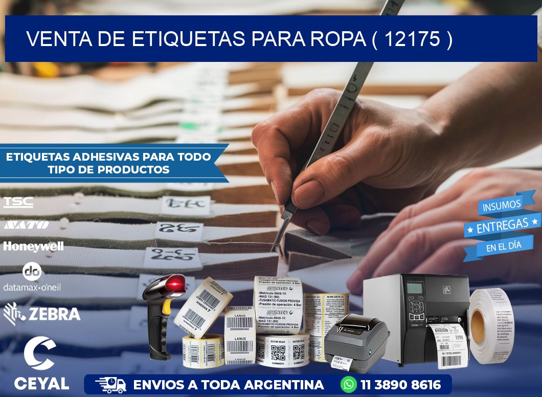 VENTA DE ETIQUETAS PARA ROPA ( 12175 )