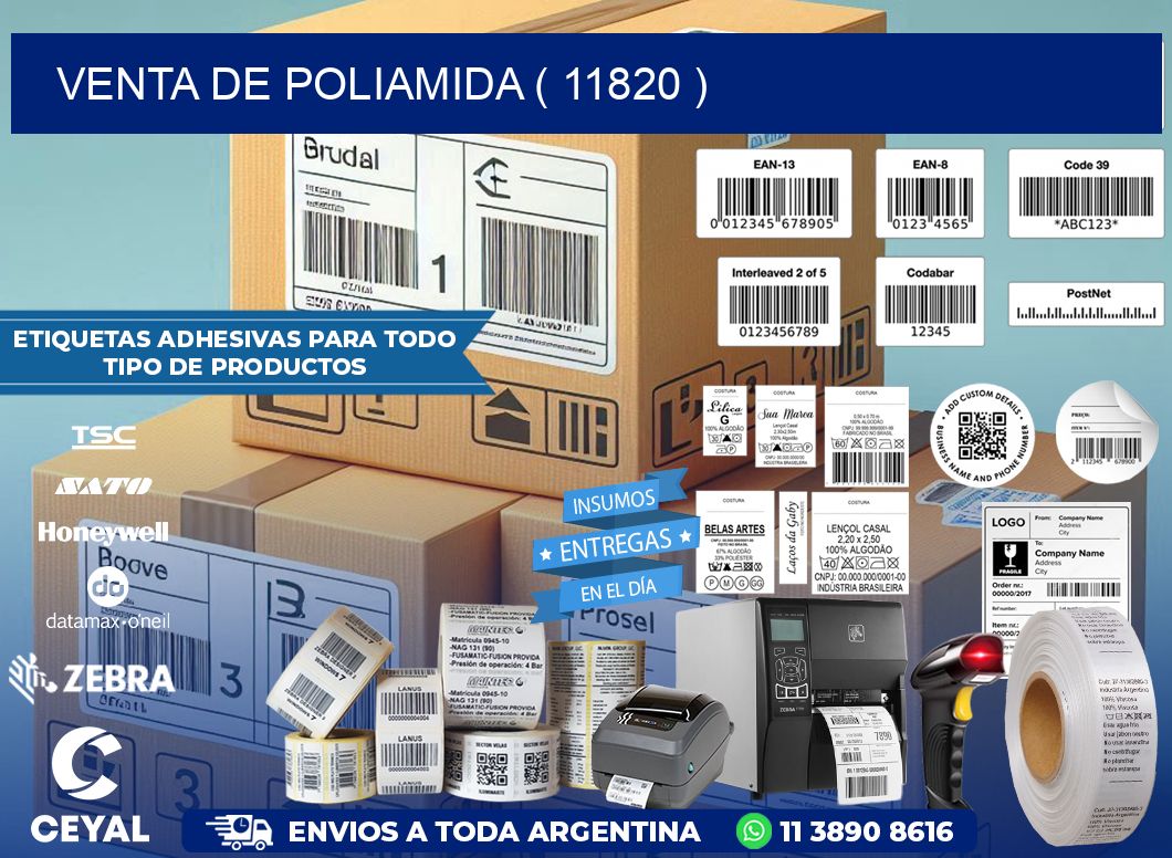 VENTA DE POLIAMIDA ( 11820 )