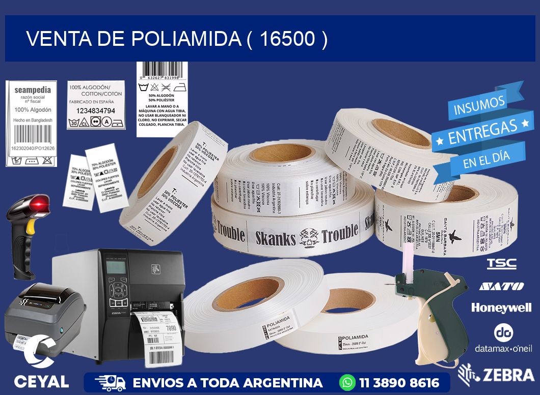 VENTA DE POLIAMIDA ( 16500 )