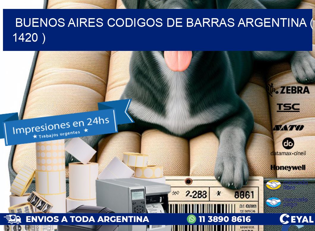 buenos aires codigos de barras argentina ( 1420 )