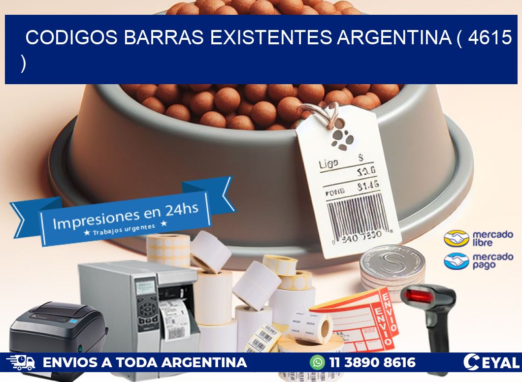 codigos barras existentes argentina ( 4615 )