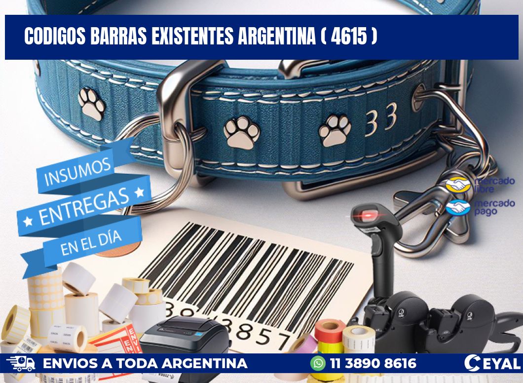 codigos barras existentes argentina ( 4615 )